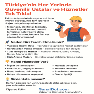hızlı usta bul tamirat tadilat