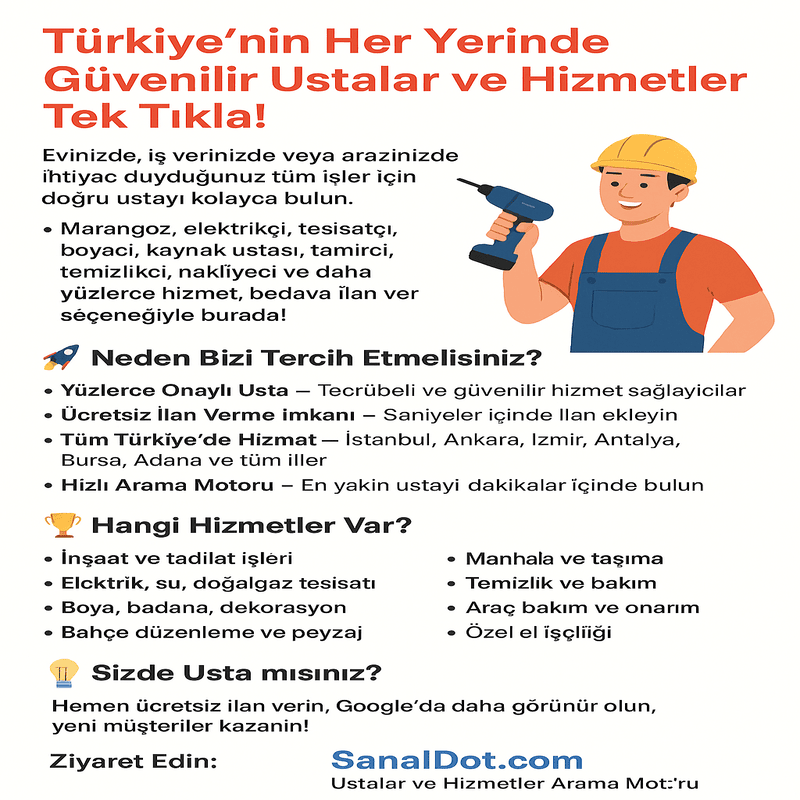 hızlı usta bul tamirat tadilat