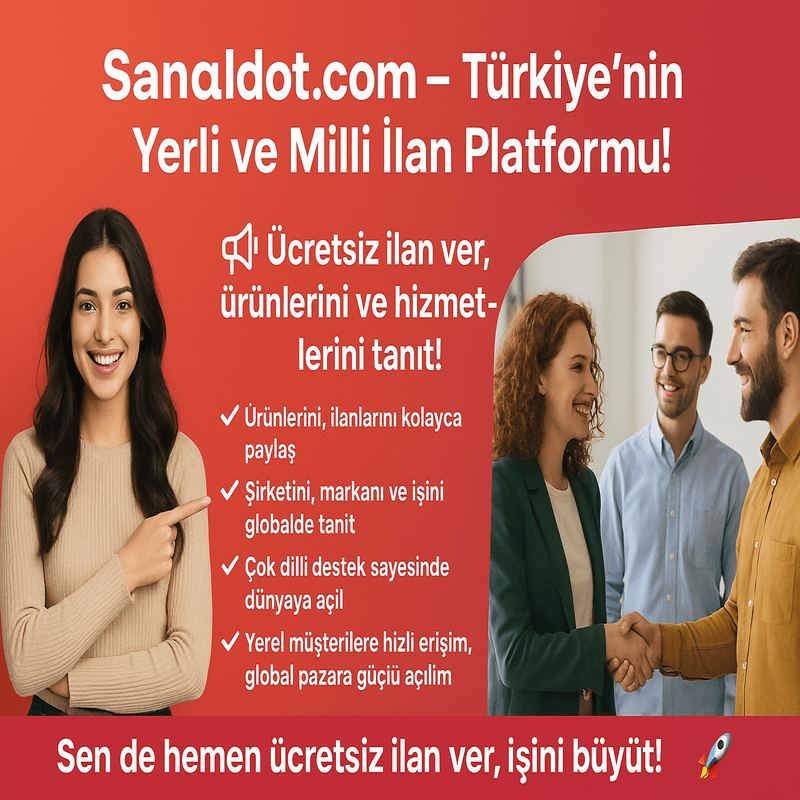 Ücretsiz ilan ver, ürünlerini ve hizmetlerini tanıt!