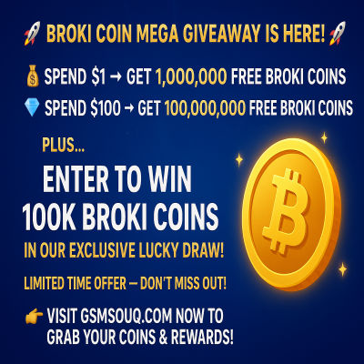 Broki Coin Mega Giveaway is Here!