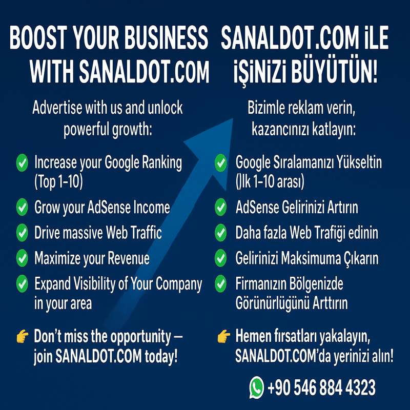 Boost Your Business with Sanaldot.com!