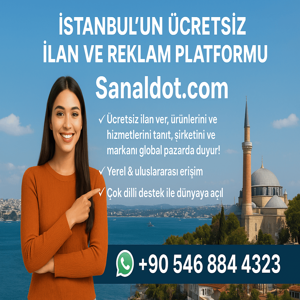 İstanbul’un Ücretsiz İlan ve Reklam Platformu – Sanaldot.com