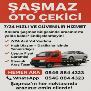 şaşmaz oto çekici